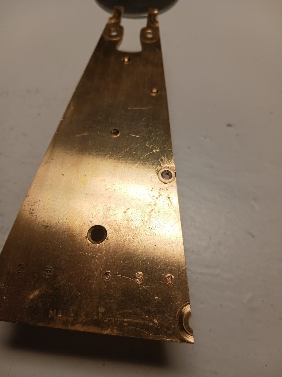 Mouvement démonté carillon HMD